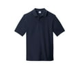 thumbnail image 3 of Port 1190982 Ring Spun Pique Polo Shirt, Deep Navy - 3XL, 3 of 4