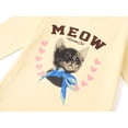 thumbnail image 6 of Serdomi Girls Long Sleeve T-Shirt - Soft Tops Cute Brown Teddy Bear Graphic Tee Size 10, 6 of 7