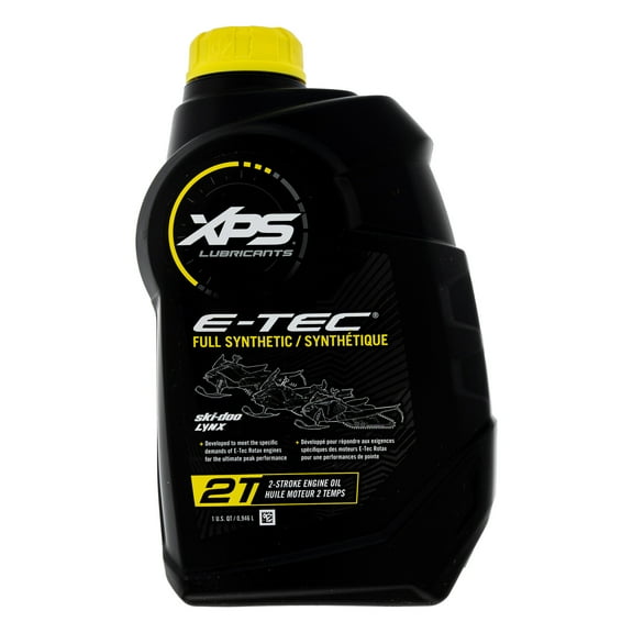 Ski-Doo 9779126 BRP Can-Am XPS 2-Stroke Full Synthetic Oil 1 Qt E-Tec Rotax