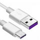 thumbnail image 4 of Cable de datos blanco de 1 m, 5 A, tipo C, cable de carga rápida para Android, Huawei Honor y Xiaomi., 4 of 12