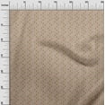 thumbnail image 3 of oneOone Cotton Poplin Light Brown Fabric Christmas Craft Projects Decor Fabric Printed By The Yard 42 Inch Wide, 3 of 5