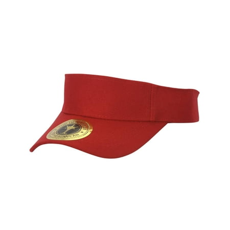 - Solid Adjustable Blank Visor