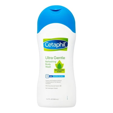 Cetaphil Ultra Gentle Body Wash, 16.9 oz (Pack of 2)