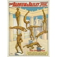 thumbnail image 3 of Anonymous 14x18 Black Modern Framed Museum Art Print Titled - The Barnum and Bailey Greatest Show on Earth : the Apollo Trio (1900), 3 of 5