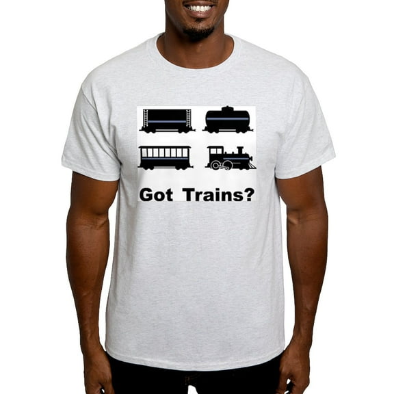 CafePress - Got Trains? Light T Shirt - Men's Classic Graphic T-Shirt