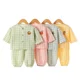 thumbnail image 5 of Conjunto de ropa de dormir de algodón de nube para niños, ropa de hogar con estampado de dibujos animados para niños y niñas, traje de dos piezas, cárdigan para primavera, otoño y verano, 5 of 5