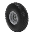 thumbnail image 1 of Cosco Produits 12010FFO2E Roue de Remplacement Plate de 10 Pouces pour Camions à Main, Lot de 2, 1 of 1