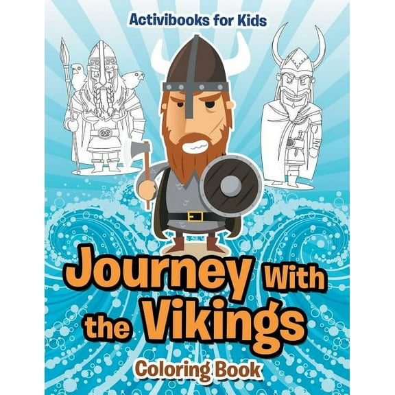Journey With the Vikings Coloring Book (Paperback)