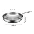 thumbnail image 2 of Penkiiy Pure Titanium Skillet - Professional Chef Grade Healthy Cooking Pan, Lightweight & Eco-Friendly, 2 of 5