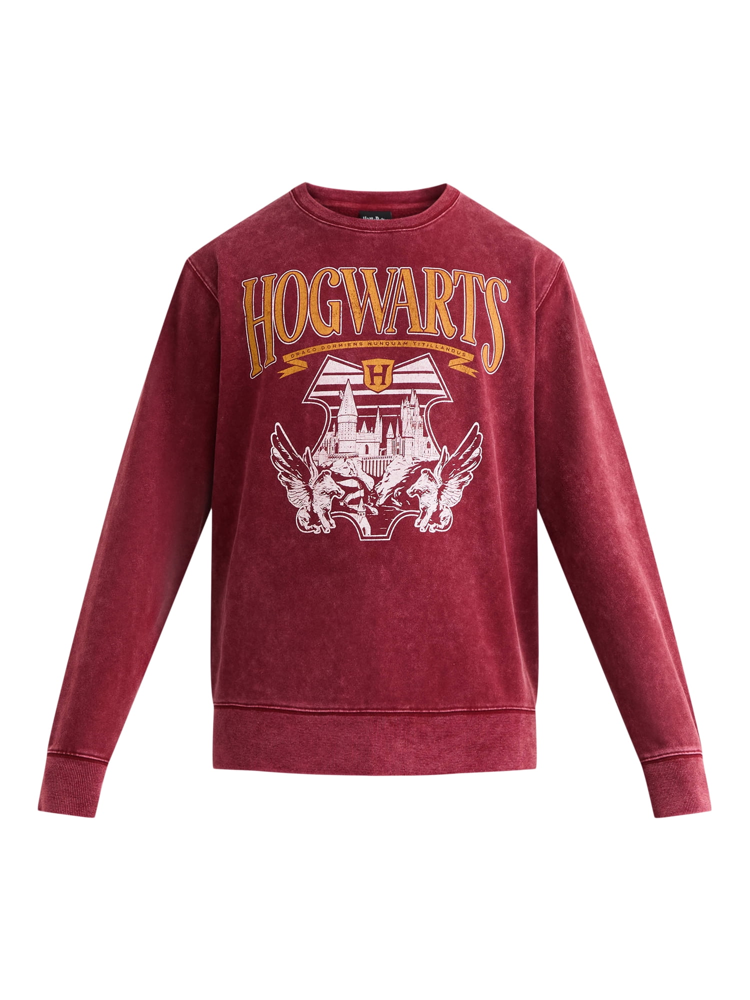 Harry Potter Men's & Big Men's Graphic Fleece Sweatshirt with Long Sleeves, Sizes XS-3XL