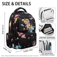 thumbnail image 7 of Jeiento Boys School Backpack for Ages 8-12 17 Inch Large Capacity Water-Resistant Polyester Space Dinosaur Multi-Pocket Backpack for Elementary School, Casual Daypack, 7 of 7