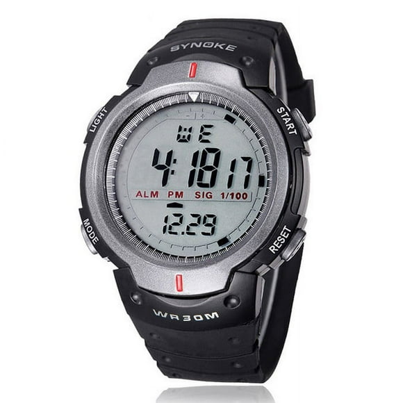 Fufafayo Livraison Gratuite Liquidation Montre-Bracelet Numérique à Quartz pour Hommes Sports de Plein Air