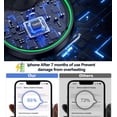 thumbnail image 5 of Soporte de cargador inalámbrico magnético Cargador rápido Mag-Safe de 15 W para iPhone 16/16 Pro/16 Plus/16 Pro Max/15/14/13/12 Series Estación de carga inalámbrica magnética/almohadilla con luz para, 5 of 5