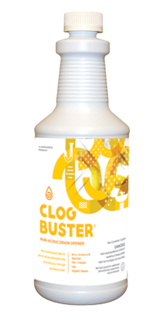 ClogBuster Non-Acidic Drain Opener, 1 Quart (Each)