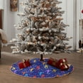 thumbnail image 4 of KLL Christmas Tree Skirt,Party Decorations Farmhouse for Christmas Decorations Holiday Party 36" -Ice Hockey Players With Puck, 4 of 6