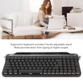 thumbnail image 4 of Clavier Mécanique à Machine à Écrire, 100 Touches Rétroéclairage RGB Clavier de Jeu avec Support pour Tablette Téléphone, 5.1, Filaire USB, pour, OS X, IOS, 4 of 7