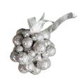 thumbnail image 1 of Decoración colgante de árbol de Navidad Moyic adorno de habitación accesorio de diseño brillante Plata, 1 of 6
