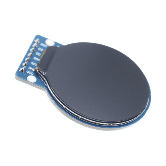 1.28 Inch TFT LCD Display Module Round RGB IPS HD 240X240 Resolution GC9A01 Driver 4 Wire SPI Interface Adapter Board