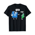 thumbnail image 1 of Computer Engineering T-Shirt I Father & Son Floppy Disk Tee T-Shirt - Black - 2XL, 1 of 2