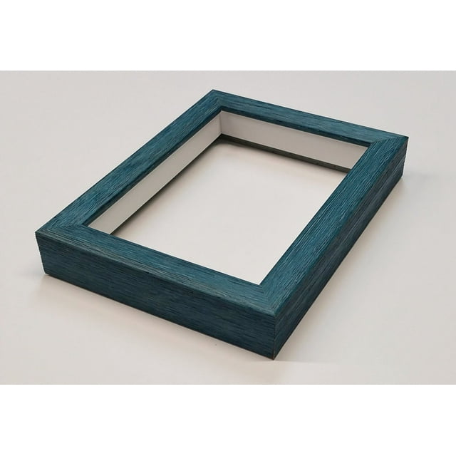 Shadowbox Gallery Wood Frames - Weathered Blue, 61cm x 76.25cm (24"x30")