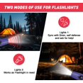 thumbnail image 4 of Rechargeable Bear Horn - Electronic Air Horn for Bears with 4 Volume Levels & 3 Tones, Safety Light for Hiking, Camping, Wildlife Defense (Blue，14*3.8*3.85cm), 4 of 5