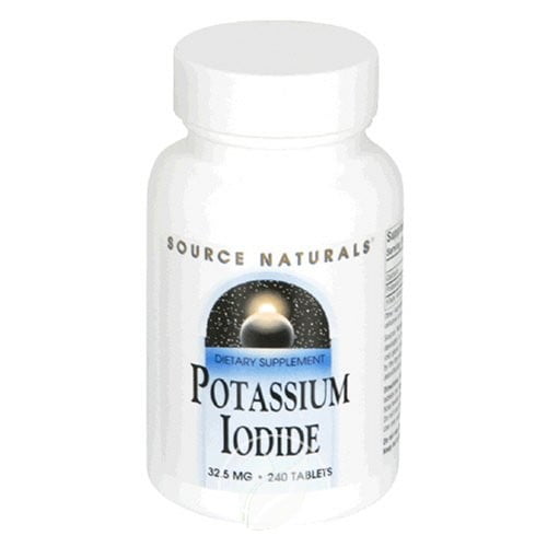 (4 Pack) SOURCE NATURALS POTASSIUM IODIDE 32.5MG 240T 0 TABLET
