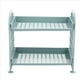 thumbnail image 3 of 2X Storage Estantes, Estantes de PláStico PequeñOs para Almacenamiento - EstanteríA de Estantes de 2 Niveles, Organizador de BañO de Estantes de Cocina (Azul NóRdico), 3 of 9