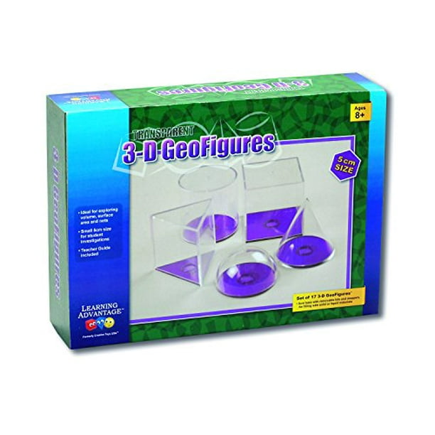 Learning Advantage 7774 Small Transparent Geo Figures 5 Cm Grade 3 Pack Of 17 Walmart Com Walmart Com Learning Advantage 7774 Small Transparent Geo Figures 5 Cm Grade 3 Pack Of 17 Walmart Com Walmart Com