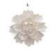 thumbnail image 4 of Flores de Cerámica Advancent Flor tridimensional Colgante de pared Decoración del hogar Blanco, 4 of 6