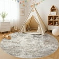 thumbnail image 3 of x Area Rug Living Room Rugs - Washable Neutral Modern Abstract Soft Thin Large Rug Indoor Floor No Slip Rug Carpet for Bedroom Under Dining Table Home Office Decor -, 3 of 9