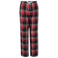 thumbnail image 1 of SF - Pantalón de pijama estampado tartán para chica mujer (Rojo, Marino), 1 of 2