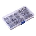 thumbnail image 2 of Hex Head Socket Screws and Nuts Assortment, Made of 304 Stainless Steel, Many Length Choices in One Set, Well Packed in Transparent Plastic Box for Machinery, Furniture, Repair, 2 of 7