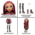 thumbnail image 5 of Rainbow High Mila Berrymore- Burgundy Red Fashion Doll. 2 Designer Outfits to Mix & Match with Accessories, Great Gift for Kids 6-12 Years Old and Collectors, 5 of 8