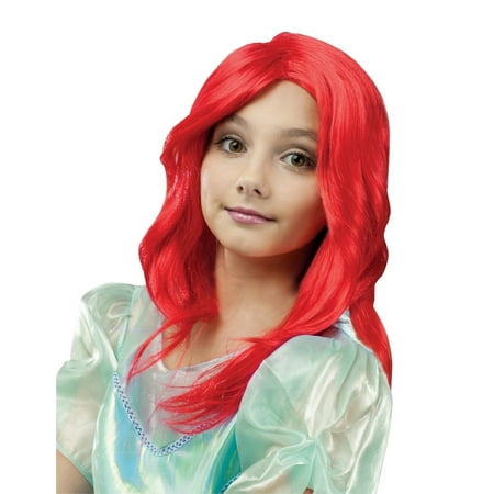 Child Pretty Princess Mermaid Snow Beauty Time Princess Wig Costume