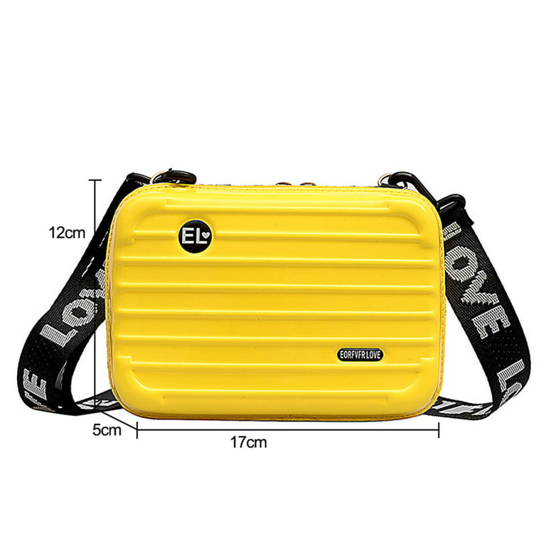 Mini Suitcase Shape Sling Bag