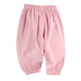 thumbnail image 4 of Kogui Baby Long Bloomers Boys Cargo Pants Kids Casual Trousers Elastic Waist Casual Pants for Kids 12 18 Months (Pink,12-18 Months), 4 of 4
