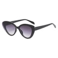 thumbnail image 2 of 2 gafas de sol estilo ojo de gato, gafas de protección de moda de los 8 Negro+Verde, 2 of 7