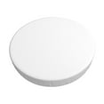 thumbnail image 2 of Lsque White Round Bar chair cushion covers Velvet Fabric Premium Comfort Protects from Scratches and Stains for 14-17 Inch Chair- 12 inch, 2 of 7