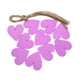 thumbnail image 1 of Qarigey 1 Juego de adornos rebanada amor en forma de corazón DIY artesanías naturales Chips de casa adornar para fiesta álbum de recortes foto Accesorios de disfraces Púrpura Qarigey AP010335-04, 1 of 6