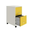 thumbnail image 3 of Hirsh Soho Smart File Space Solutions - Classeur Vertical - mobile - 2 Tiroirs - Métal - Blanc Perle, Chardonneret, 3 of 5