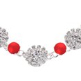 thumbnail image 4 of Flmtop Dog Collar Sparkling Lobster Clasp Design with Extension Chain Adjustable Shiny Visual Effect Dress Up Copper Cat Dog Shiny Rhinestone Collar Pet Necklace Pet Supplies, 4 of 11