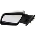 thumbnail image 4 of MIRROR Compatible For 2007-2013 Toyota Tundra 2008-2013 Sequoia Left Driver Heated Power Glass Folding In-glass Signal Light With memory Chrome, 4 of 5