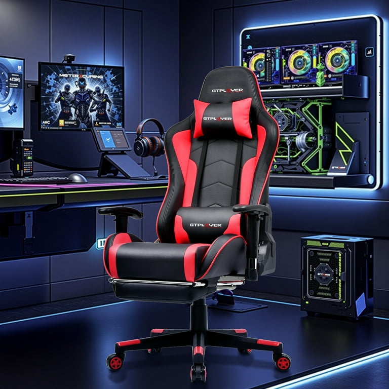 GTPLAYER Ergonomic Gaming Chair with Bluetooth Speakers