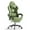 LW1-Green, variant on SOONTRANS Gaming Chair for Adult, Velvet Fabric High Back Gamer Game Chair with Footrest, Ergonomic Comfortable Computer Office Chair with Massage Lumbar Cushion, Reclining Leather Desk Chair, Green