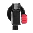 thumbnail image 4 of Airbrush Pressure Regulator, Easy To Work Effective Measurement Lightweight Air Pressure Adjustment Table, Portable Metal Indoor For Air Measurement, 4 of 8