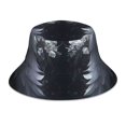 thumbnail image 1 of Balery Elegant Feathered Floral Wings Sombreros para el sol para hombre y mujer, sombrero de pescador con UPF 50+, 1 of 6