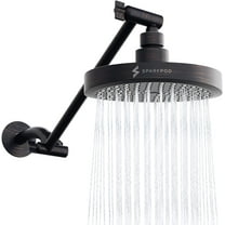 SparkPod Rain Shower Head with Adjustable Extension Arm 11" - High Pressure, Easy Install (6" inch Shower head, Vintage Oil-Rubbed Bronze)