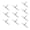 Specification 23, variant on Yammee 10pcs 3 Way Swivels Rotating Crossline Swivels Saltwater Fishing Rolling Swivels