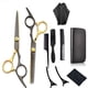 thumbnail image 1 of Tijeras de corte de pelo profesionales para hombres y mujeres, kit de tijeras de pelo de 10 piezas para corte de pelo, 1 of 5