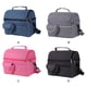 thumbnail image 5 of Inteprter Bolsa de almuerzo grande con aislamiento y doble cierre de cremallera para más cosas, etc. Bolsa de almuerzo para adultos y niños Mostrada gris, 5 of 6
